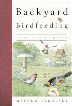 Hardcover Backyard Birdfeeding for Beginners Book
