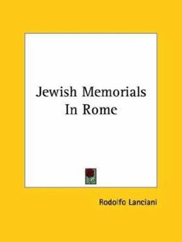 Jewish Memorials In Rome