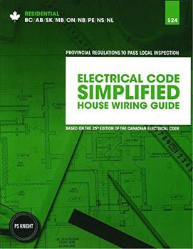 Paperback Electrical Code Simplified: Residential Wiring: MultiProvince Book