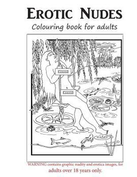 Paperback Erotic Nudes Colouring book for adults Book