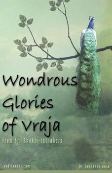 Paperback Wondrous Glories of Vraja Book