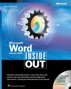 Paperback Microsofta Word Version 2002 Inside Out [With CDROM] Book
