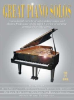 Paperback GREAT PIANO SOLOS - THE TV BOOK PIANO Book