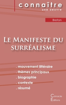 Paperback Fiche de lecture Le Manifeste du surréalisme de André Breton (Analyse littéraire de référence et résumé complet) [French] Book