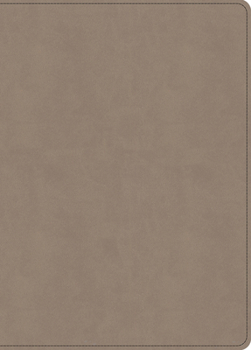 Imitation Leather KJV Single-Column Wide-Margin Bible, Sand Leathertouch Book