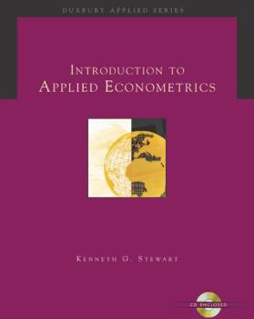 Hardcover Introduction to Applied Econometrics [With CDROM] Book