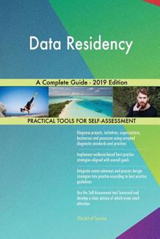 Paperback Data Residency A Complete Guide - 2019 Edition Book