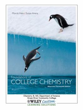 Paperback Foundations of College Chemistry Alternate 13th Edition Book