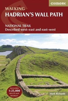 Paperback Hadrian's Wall Path: National Trail: Described West-East and East-West Book