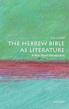 Paperback The Hebrew Bible as Literature: A Very Short Introduction Book