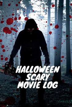 Paperback Halloween Scary Movie Log Book