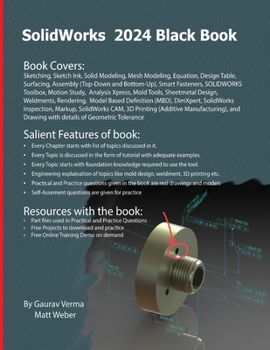 Paperback SolidWorks 2024 Black Book