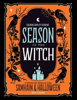 Paperback Coloring Book of Shadows: Season of the Witch Book