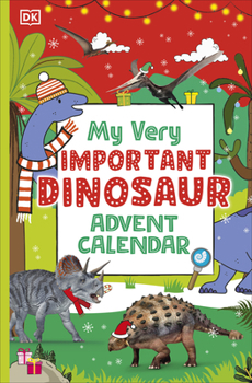 Hardcover My Very Important Dinosaur Advent Calendar Book