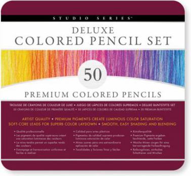 Misc. Studio Series Colored Pencil/50set Book