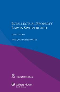 Paperback Intellectual Property Law in Switzerland Book