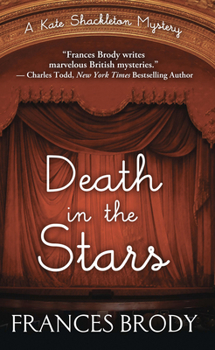 Library Binding Death in the Stars [Large Print] Book