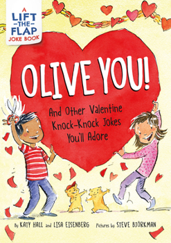 Paperback Olive You!: And Other Valentine Knock-Knock Jokes You'll Adore: A Valentine's Day Lift-The-Flap Joke Book for Kids Book