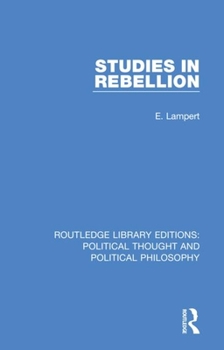 Paperback Studies in Rebellion Book