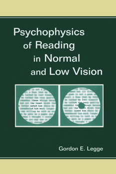 Paperback Psychophysics of Reading in Normal and Low Vision Book