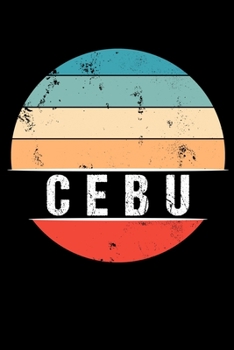 Paperback Cebu: 100 Pages 6 'x 9' Travel Journal or Notebook Book