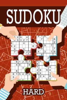 Paperback Sudoku - Hard: 200 Hard Puzzles, Sudoku Hard Puzzle Books Including Instructions and Answer Keys Book