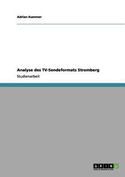 Paperback Analyse des TV-Sendeformats Stromberg [German] Book