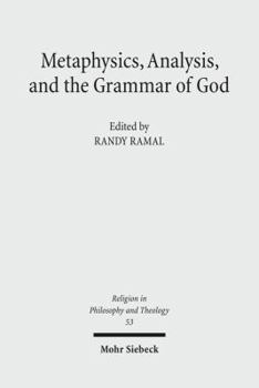 Paperback Metaphysics, Analysis, and the Grammar of God: Process and Analytic Voices in Dialogue Book