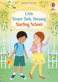 Starting School - Book  of the Little Sticker Dolly Dressing