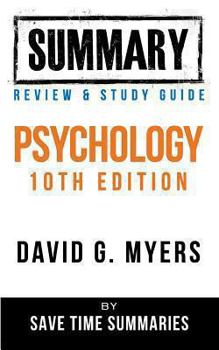 Paperback Book Summary, Review & Study Guide: Psychology Textbook 10th Edition Book