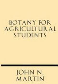 Paperback Botany for Agricultural Students Book
