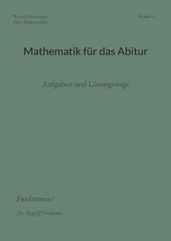 Paperback Mathematik für das Abitur: Booklet 1 [German] Book