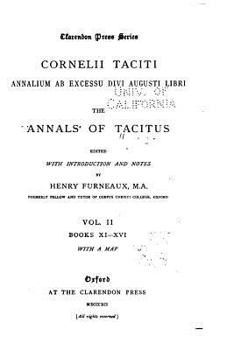 Paperback Cornelii Taciti Annalium ab excessu divi Augusti libri, The Annals of Tacitus - Vol. II Book