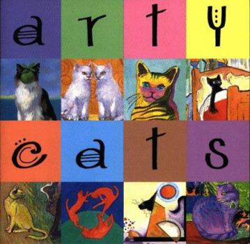 Hardcover Arty Cats Book
