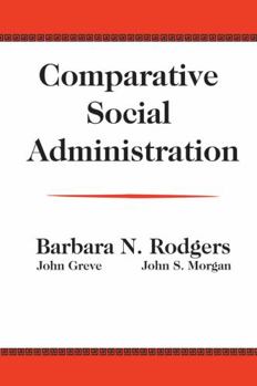 Paperback Comparative Social Administration Book