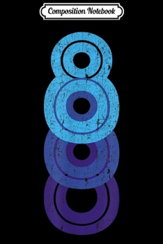 Composition Notebook: 10th Birthday Lucky Number 10 Age Sports Team Year Vintage  Journal/Notebook Blank Lined Ruled 6x9 100 Pages