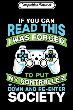 Composition Notebook: I'm a Gamer Duh Funny Halloween Costume  Journal/Notebook Blank Lined Ruled 6x9 100 Pages