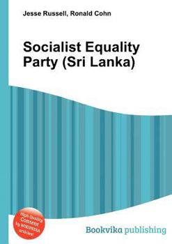 Paperback Socialist Equality Party (Sri Lanka) Book