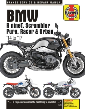 Paperback BMW R Ninet, Scrambler Pure, Racer & Urban '14-'17: Haynes Service & Repair Manual Book