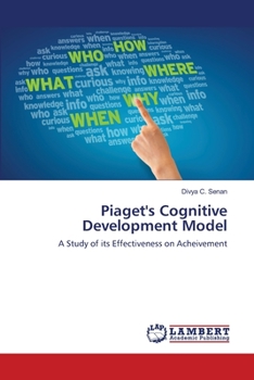 Paperback Piaget's Cognitive Development Model Book