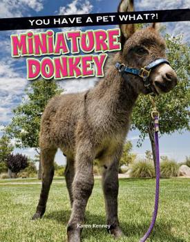 Library Binding Miniature Donkey Book