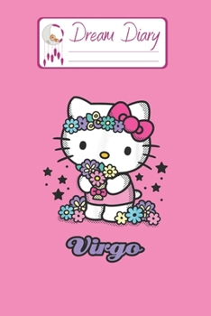 Paperback Dream Diary: Are You Kitten Me Right Meow Hello Kitty Blank Dream Diary Dream Journal Log Notebook Ruled Lined Planner 6 x 9 Inches Book