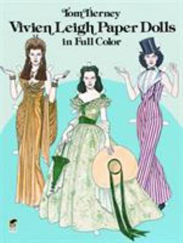 Vivien Leigh Paper Dolls in Full Color