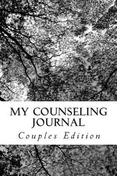 Paperback My Counseling Journal: Couples Edition Book