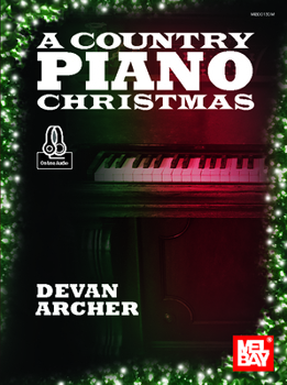 Paperback A Country Piano Christmas Book
