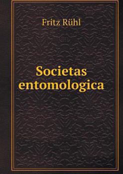 Paperback Societas entomologica [German] Book