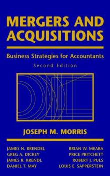Hardcover Mergers and Acquisitions: Business Strategies for Accountants Book