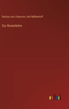 Hardcover Zur Runenlehre [German] Book