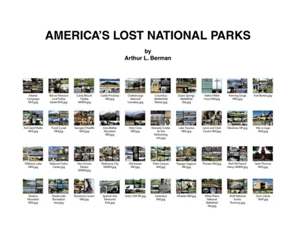 Hardcover America's Lost National Parks Book