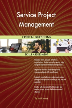 Paperback Service Project Management Critical Questions Skills Assessment Book
